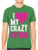 I Love my Crazy Boyfriend Men's T-shirt