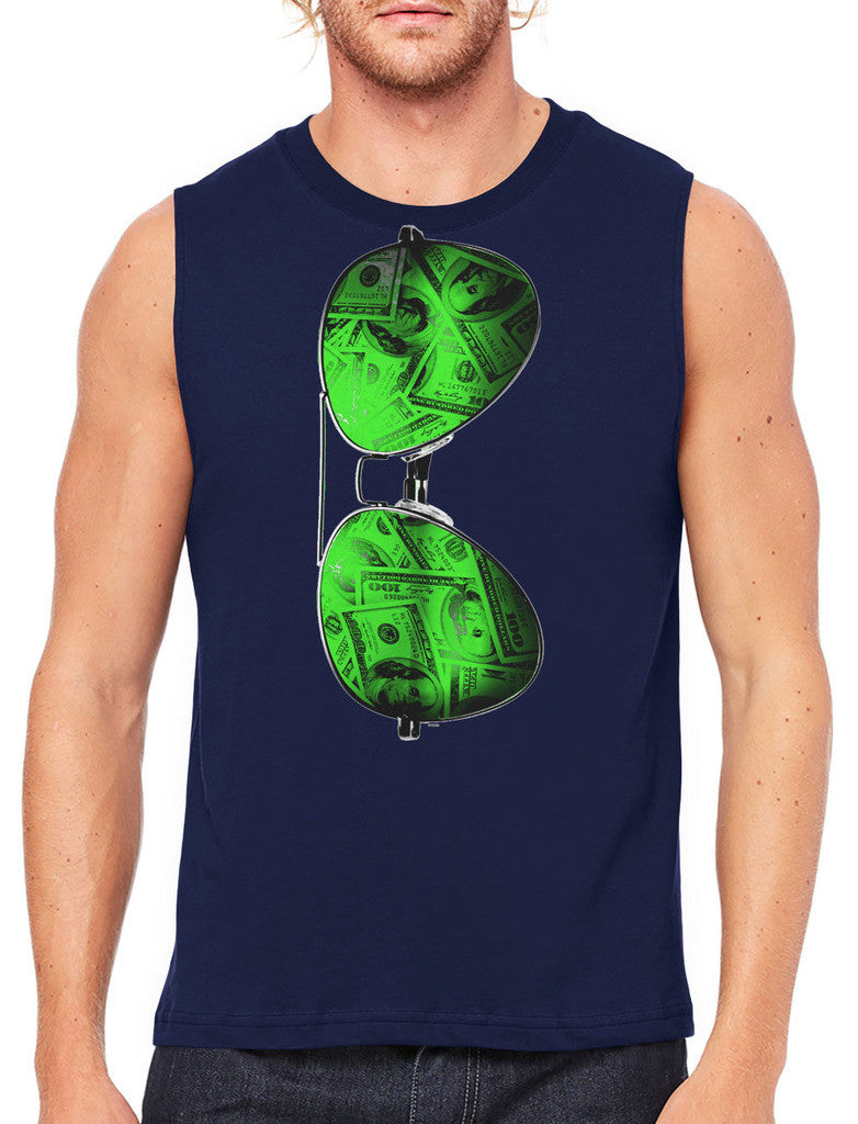 Cash Money Shades Sunglass Men's Sleeveless T-Shirt