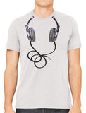 Over Size Headphones Men's T-shirt