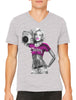 Classy Marilyn Monroe Boombox Men's V-neck T-shirt