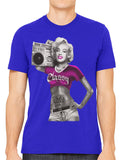 Classy Marilyn Monroe Boombox Men's T-shirt
