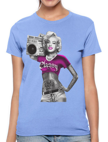 Sexy Marilyn Monroe California Republic Women's T-shirt