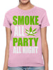 Smoke All Day Party All Night Women's T-shirt