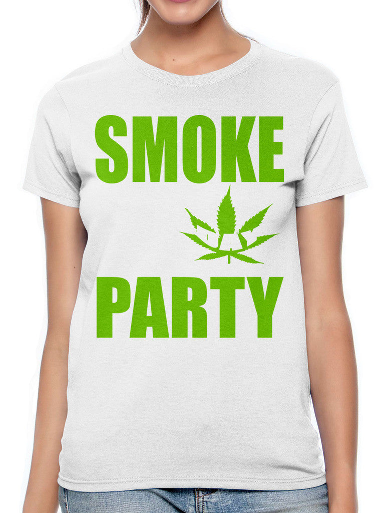 Smoke All Day Party All Night Women's T-shirt