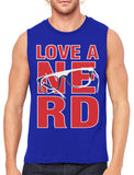 Love A Nerd Men's Sleeveless T-Shirt
