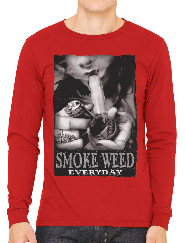 Smoke Weed Everyday Men's Long Sleeve T-shirt