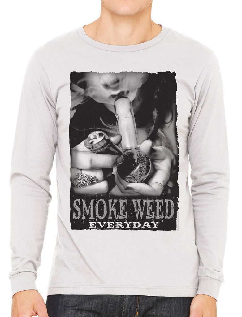Smoke Weed Everyday Men's Long Sleeve T-shirt