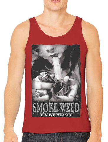Smoke All Day Party All Night Men's Tank Top