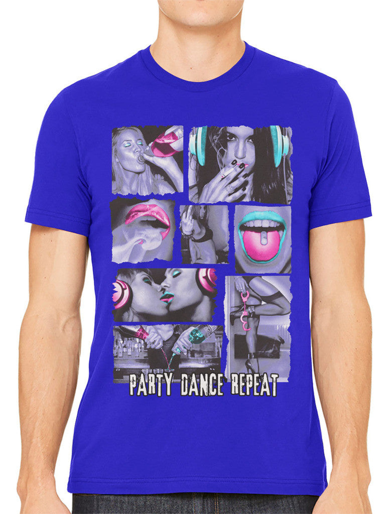 Party Dance Repeat Men's T-shirt