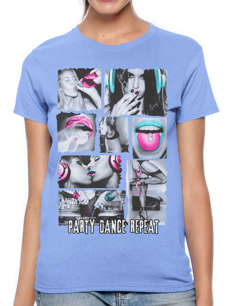 Party Dance Repeat Women's T-shirt