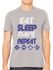 Eat Sleep Rave Repeat Men's T-shirt