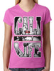 Marilyn Monroe Cali Life Junior Ladies V-neck T-shirt