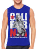 Sexy Marilyn Monroe California Republic Men's Sleeveless T-Shirt