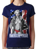 American Pride Marilyn Monroe Junior Ladies T-shirt