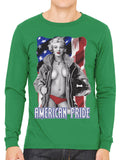American Pride Marilyn Monroe Men's Long Sleeve T-shirt