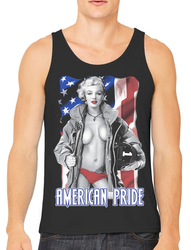 American Pride Marilyn Monroe Men's Tank Top – CYBERTELA