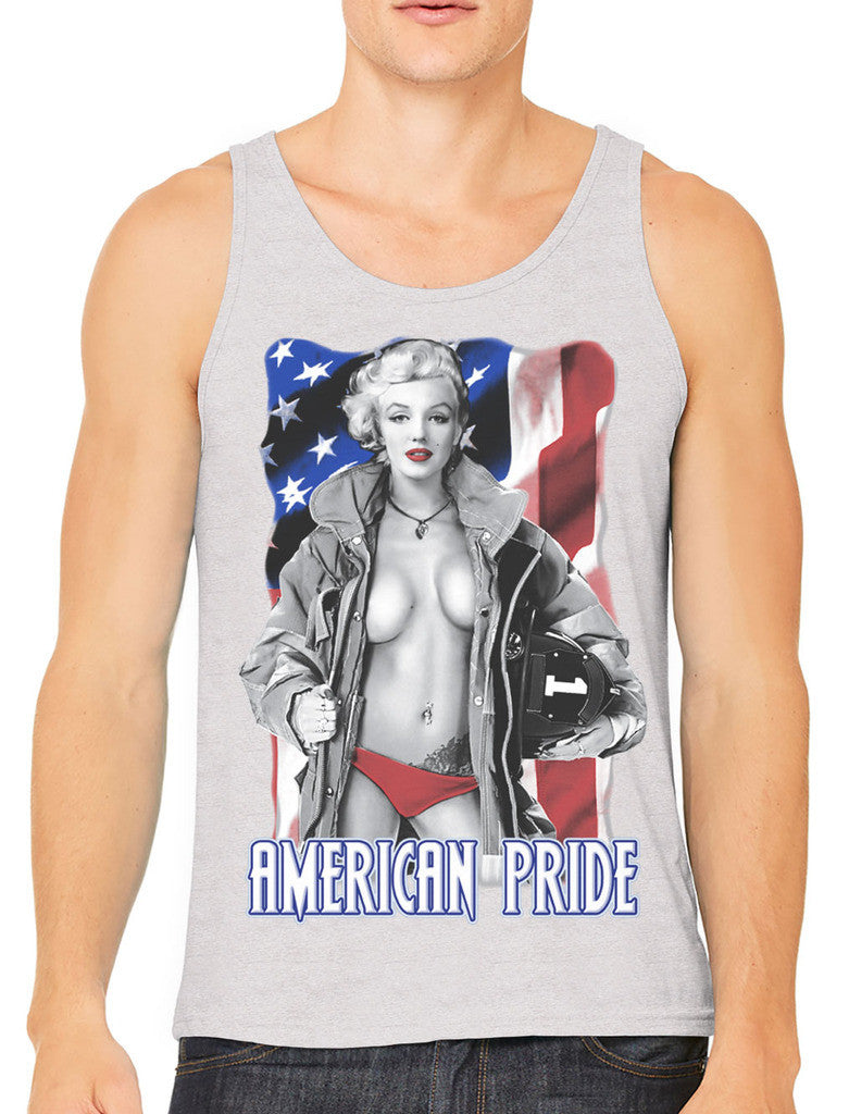 American Pride Marilyn Monroe Men's Tank Top