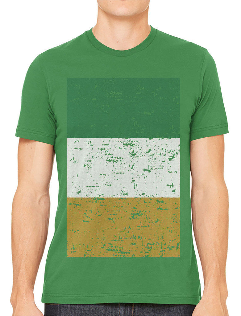 Big Faded Ireland Flag Men's T-shirt