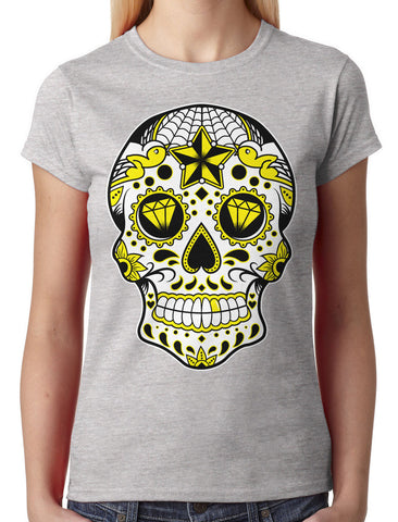 Dia De Los Muertos Sugar Skull Women's T-shirt