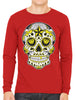 Dia De Los Muertos Sugar Skull Men's Long Sleeve T-shirt