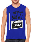 90's People Get It Cassette Tape Men's Sleeveless T-Shirt