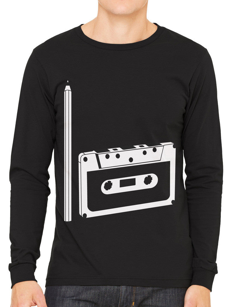 90's People Get It Cassette Tape Men's Long Sleeve T-shirt