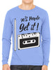 90's People Get It Cassette Tape Men's Long Sleeve T-shirt