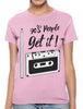 90's People Get It Cassette Tape Women's T-shirt