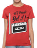 90's People Get It Cassette Tape Women's T-shirt