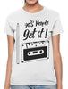 90's People Get It Cassette Tape Women's T-shirt