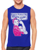 Cancer Picked The Wrong Bitch Men's Sleeveless T-Shirt